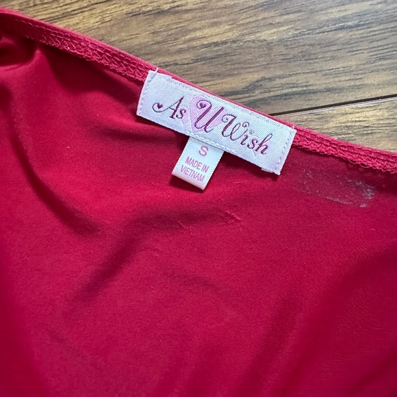 As U Wish Sleeveless Mini Dress in size Small - Picture 3 of 4